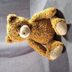 Gund Dylan Carmel Brown Teddy Bear Plush Stuffed Animal VG 16" *No Ribbon